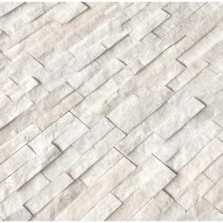 MSI Arctic White Ledger Panel 6 In. X 24 In. Natural Marble Wall Tile (10 Cases / 60 Sq. Ft. / Pallet) -Tile Nest Sales Store f03fa40bc7f6f924cb2de15984ee810b 1800x1800
