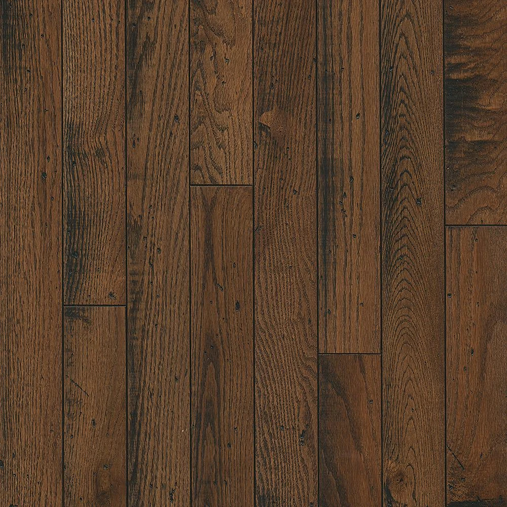 Bruce Revolutionary Rustics Oak Oakleaf Brown 3/4 In. T X 5 In. W X Varying L Solid Hardwood Flooring (23.5 Sq.ft./case) 16 Bruce Revolutionary Rustics Oak Oakleaf Brown 3/4 In. T X 5 In. W X Varying L Solid Hardwood Flooring (23.5 Sq.ft./case) - Image 16