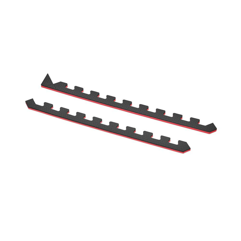 Norsk Red/Black 24 In. X 24 In. EVA Foam Truly Reversible Interlocking Tile (30-Tile) 5 Norsk Red/Black 24 In. X 24 In. EVA Foam Truly Reversible Interlocking Tile (30-Tile) - Image 5